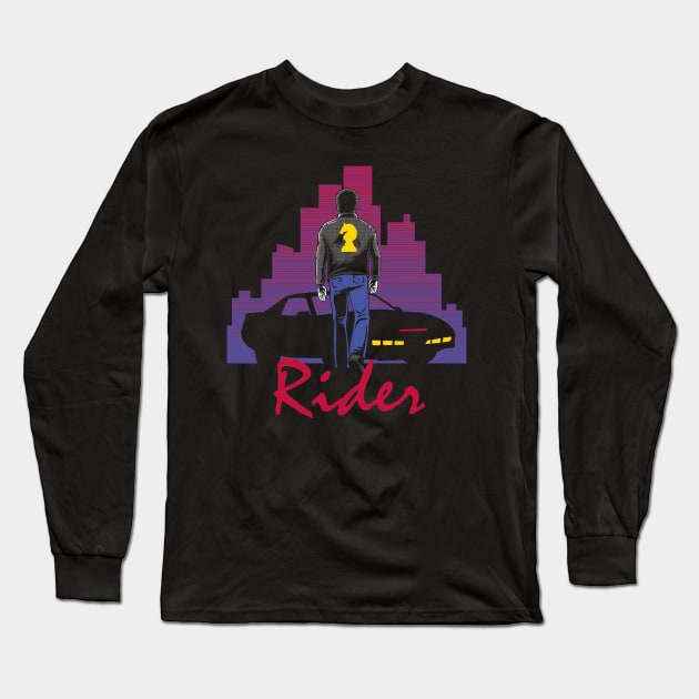 Rider Long Sleeve T-Shirt by Andriu